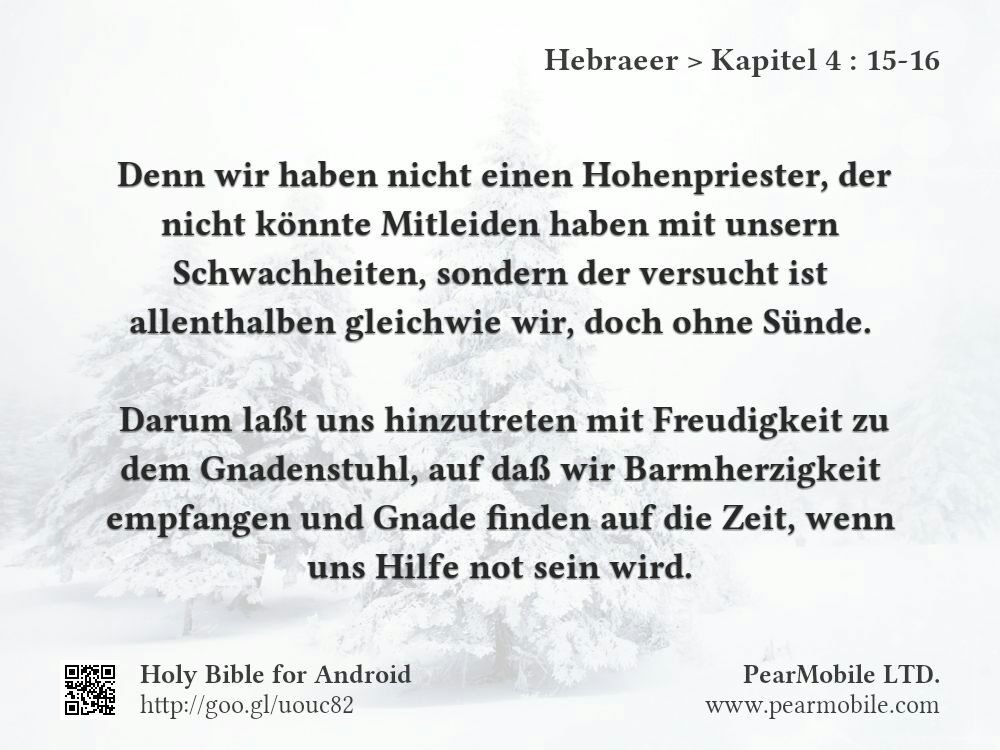 Hebraeer, Kapitel 4:15-16